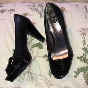 Madeline black heels